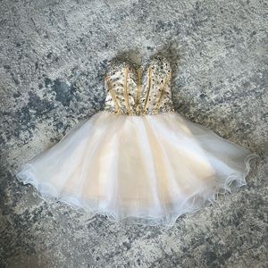 Champagne Formal Dress
